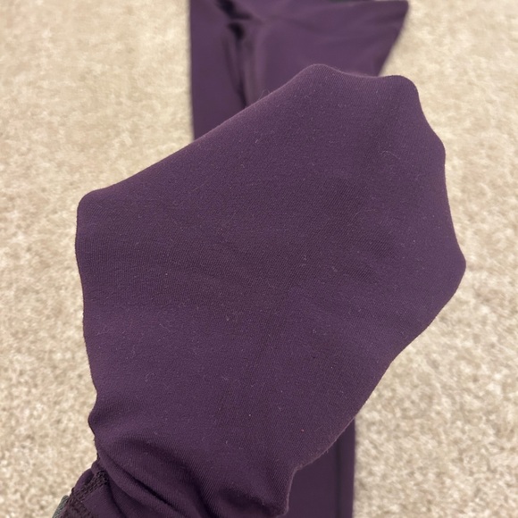 Lululemon Wunder Under Pant *Reversible Rare Color Deep Zinfandel / Black Size 4 - Picture 12 of 14